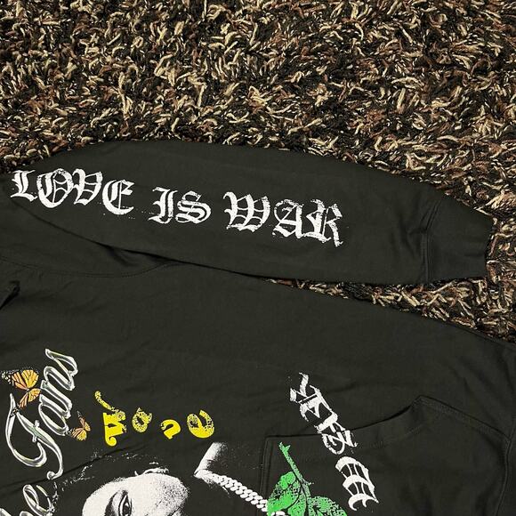 Rod Wave Soul Fly For the Fans Black pullover Hoodie Mens Sz L New - Picture 3 of 6